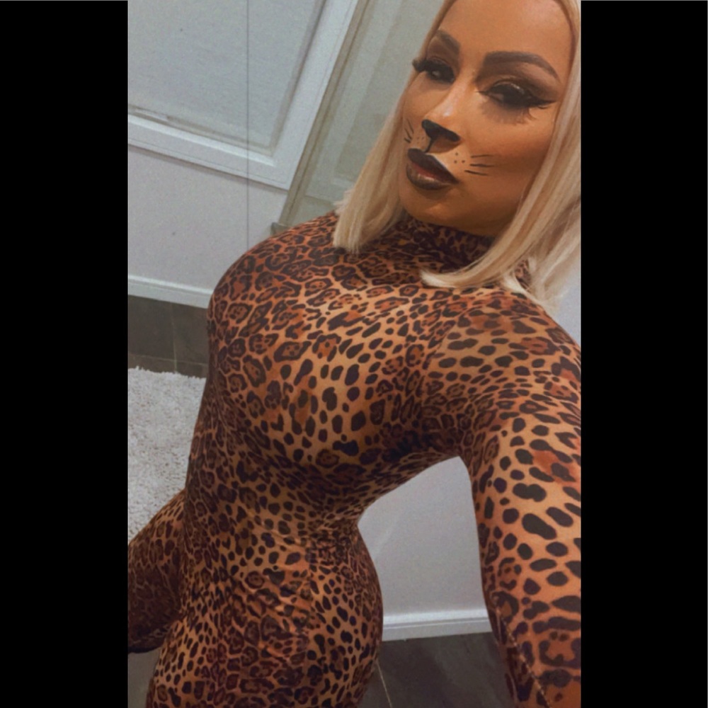 Cheetah jumpsuit